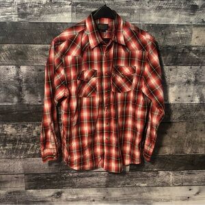 Pendleton Plaid Button Up Shirt Men’s